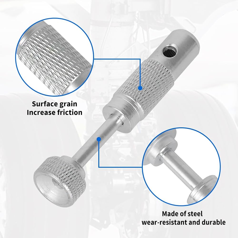 Valve Stem Removal Tool for Aircraft Tires - Model 968RB | Compatible with Standard & Heavy-Duty Valve Stems | Durable Tire Service Tool for Aviation & Commercial Use