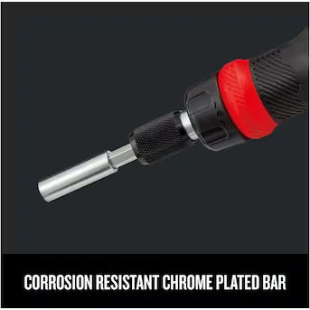 CRAFTSMAN Red 26 -Piece 6-in Ratcheting Multi-Bit Replaced Screwdriver Set