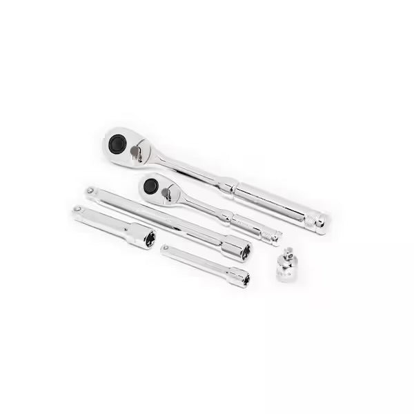 1/4 in. and 3/8 in. Drive 6 and 12-Point Standard and Deep SAE/Metric Mechanics Tool Set with Case (180-Piece)