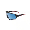 Blue Mirror Outdoor High Impact Resistant Full Frame Safety Glasses