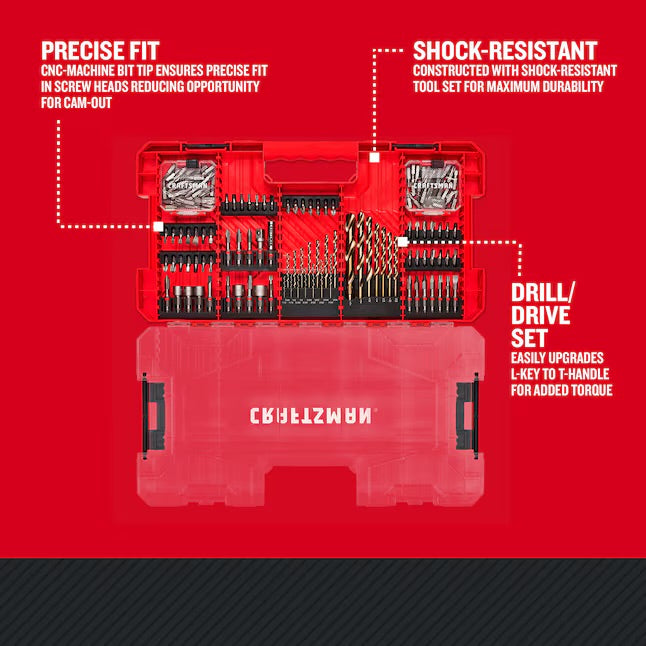 Impact Driver Bit Set 140 -Piece