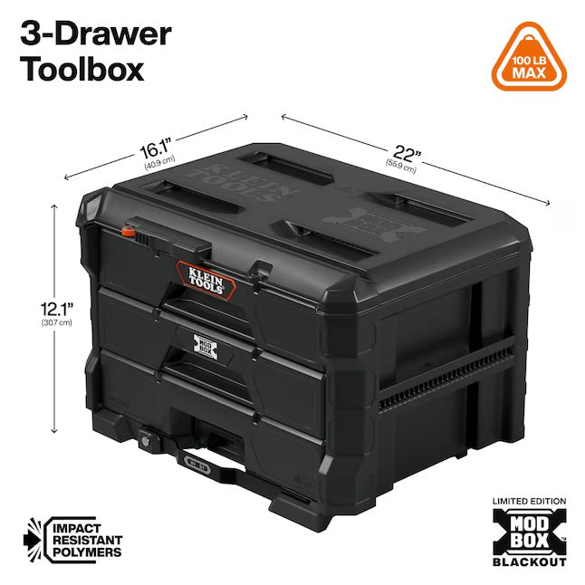500+ bought last week
Klein Tools MODbox Blackout 3-Piece Set