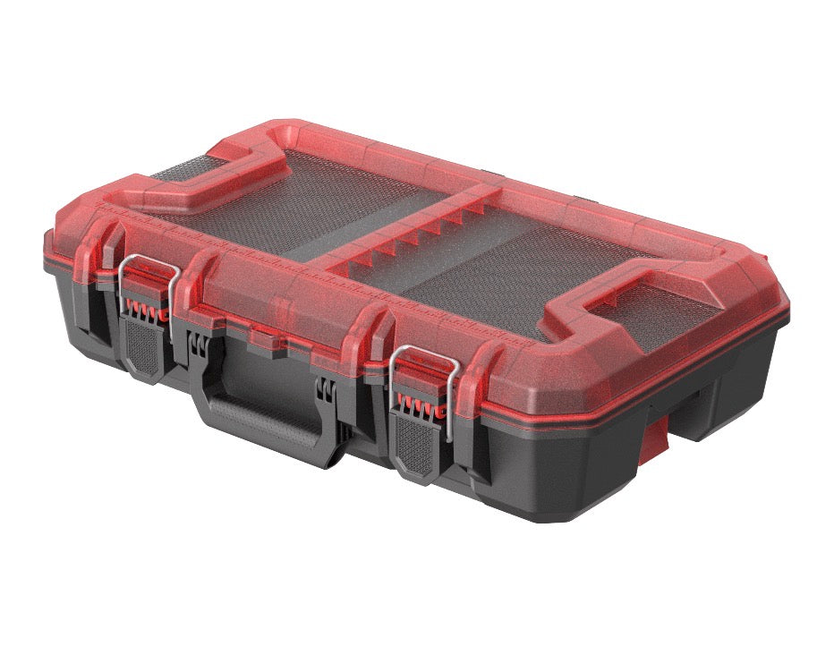 Hyper Tough Hyper Stack Heavy Duty 3 Piece Modular Rolling Toolbox System, Black