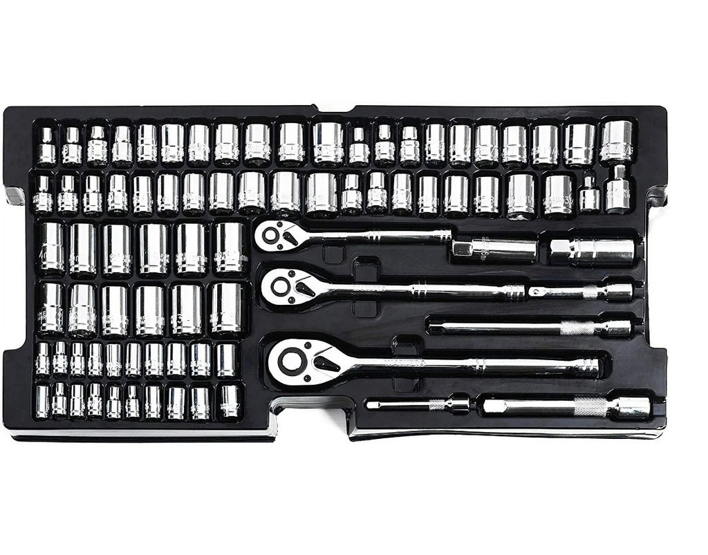WORKPRO 408-Piece Auto Repair Tool Set,Mechanics Tool Set,General Household Home Repair Tool Kit with 3-Drawer Heavy Duty Metal Box,Hand Tool Kit