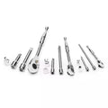 1/4 in., 3/8 in. and 1/2 in. Drive 72-Tooth Ratchet and Accessory Set (14-Piece)