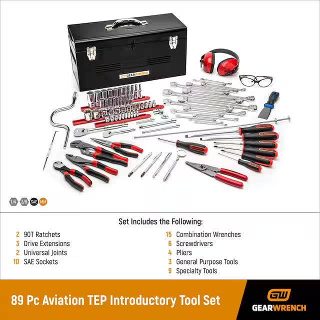 Aviation TEP Introductory Tool Set (89-Piece)