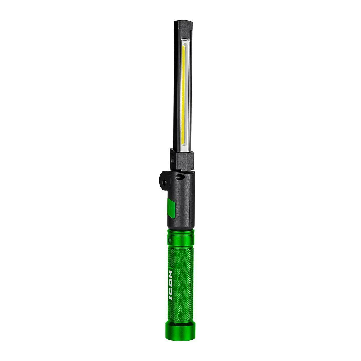 ICON 800 Lumen LED Rechargeable Magnetic Handheld Foldable Slim Bar Work Light, Green